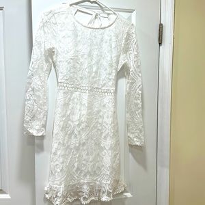 White lace dress. Never worn.